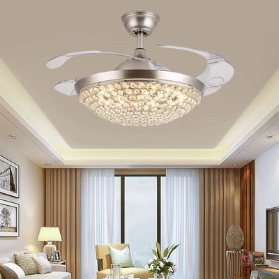 42 بوصة LED 36W متغير اللون مروحة السقف الحديثة بمحرك DC مع الضوء