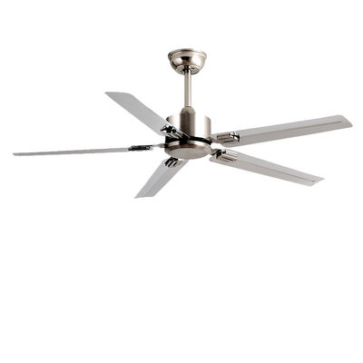 مروحة سقف LED الفضية الحديثة ECO 52 3 Blade